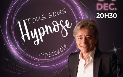 Spectacle : Tous sous Hypnose avec Jean-Marc VIDAL, soirée organisée par le Lions Club Bigorre Isaby et le Leo Club Pyrénées Charity Empire.