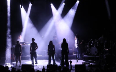 Spectacle musical « Rêvolu’song » animé par la section de spécialité musique au lycée Marie Curie de Tarbes.